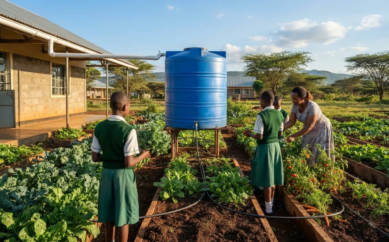 Water-Smart Food Garden